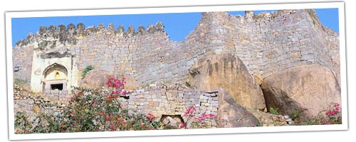 Golconde fort Hyderabad