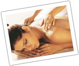 woman Recieving massage