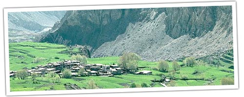 Village near Mukatinath